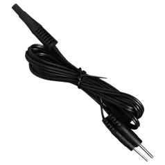   DG-LAB - 2 mm elektrode-forlænger- og fordelingskabel (sort)