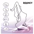 Bouncy Bliss Classic - oppustelig pude vibrator - lilla