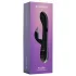 LOVISS Flower - G-punktsvibrator med klitorisskaft (sort)