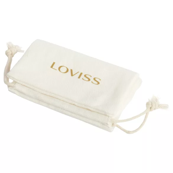 LOVISS Flower - G-punktsvibrator med klitorisskaft (sort)