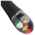 LOVISS Flower - G-punktsvibrator med klitorisskaft (sort)