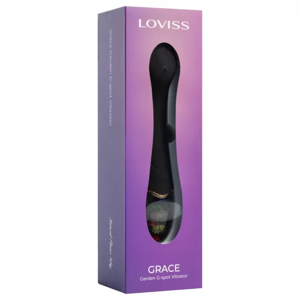 LOVISS Flower - G-punkt vibrator (sort)