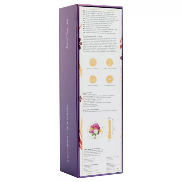 LOVISS Flower - G-punkt vibrator (sort)