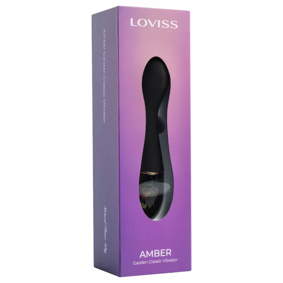 LOVISS Flower - G-punkt vibrator (sort)