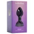 LOVISS Flower - analvibrator med fjernbetjening (lilla)