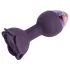 LOVISS Flower - analvibrator med fjernbetjening (lilla)