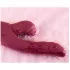 Vibeconnect - G-punkt og klitoris vibrator - 2i1 - rød