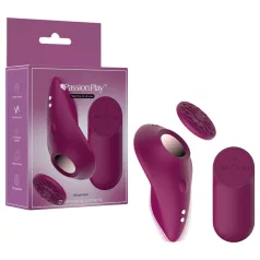   Passion Play - fjernbetjent, magnetisk trussevibrator (bordeaux)