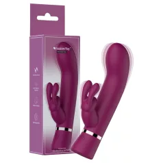 Passion Play - vibrator med klitorisstimulator (bordeaux)