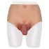 Dreamtoys realistisk strap-on dildo (natur)