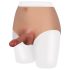 Dreamtoys realistisk strap-on dildo (natur)