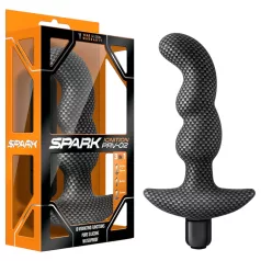 Blush Spark - analvibrator - vandtæt - sort