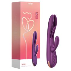   Honey Play Box Terri - klitorisvibrator med tunge og arm - silikone lilla