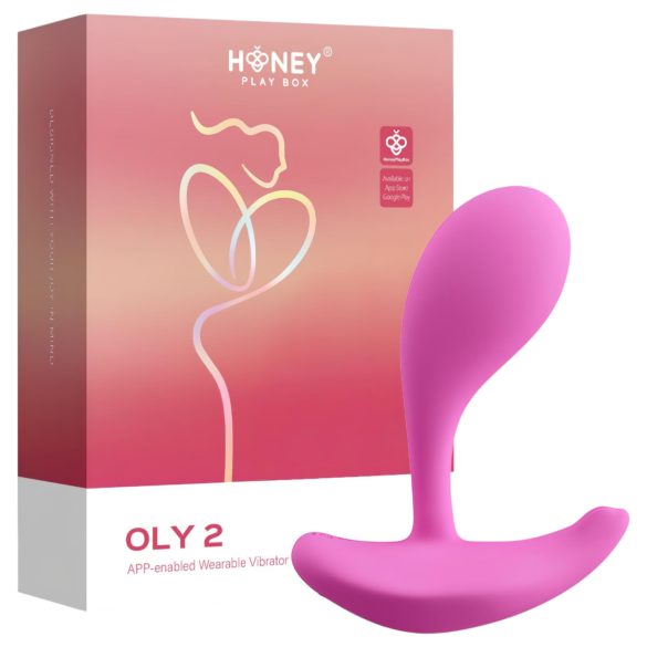 Honey Play Box Oly 2 - G-punkts- og klitorisvibrator - pink