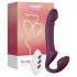 Honey Play Box Bliss - strap-on vibrator med roterende perler - lilla