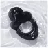 Honey Play Box Anello - vibrerende penisring med kugler - sort
