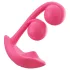 Honey Play Box Melody - App-styret perlevibrator 2-i-1 (rød)
