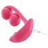 Honey Play Box Melody - App-styret perlevibrator 2-i-1 (rød)