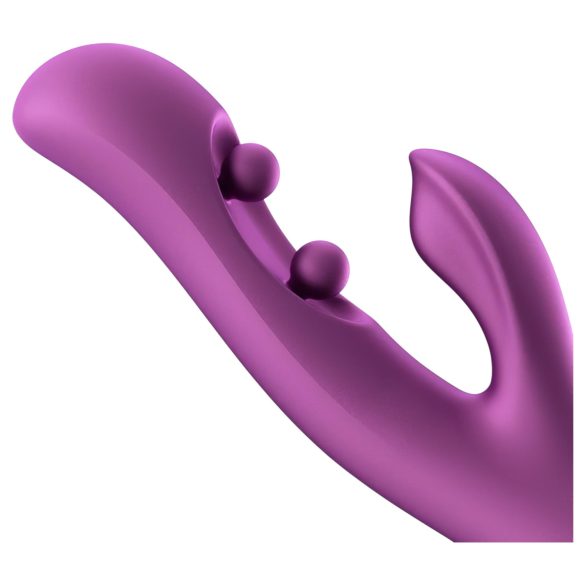 Honey Play Box Gem - G-punkts og klitorisvibrator med kugler - lilla