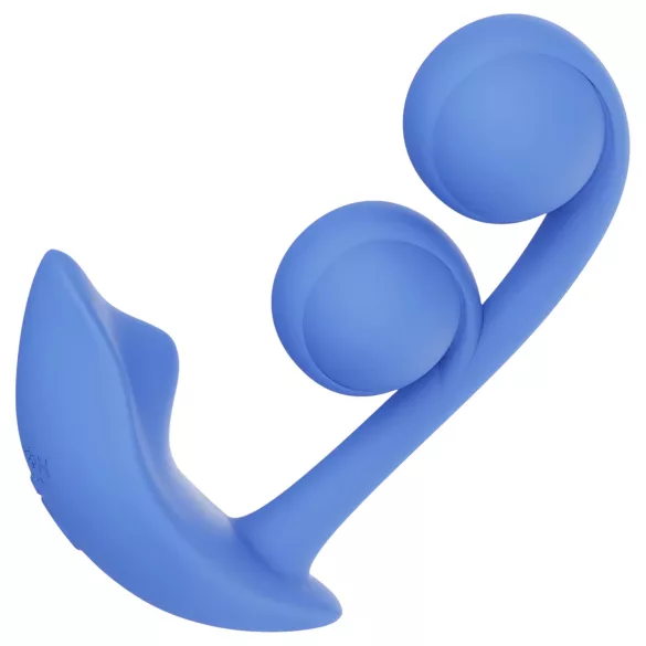 Honey Play Box Melody - App-styret perlevibrator 2-i-1 (blå)