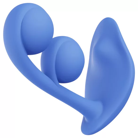 Honey Play Box Melody - App-styret perlevibrator 2-i-1 (blå)