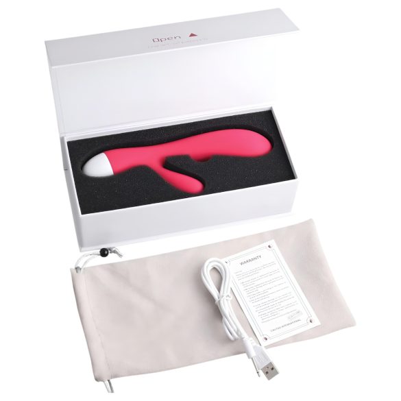 Cotoxo Dolphin & baby - genopladelig klitorisarm vibrator (rød)