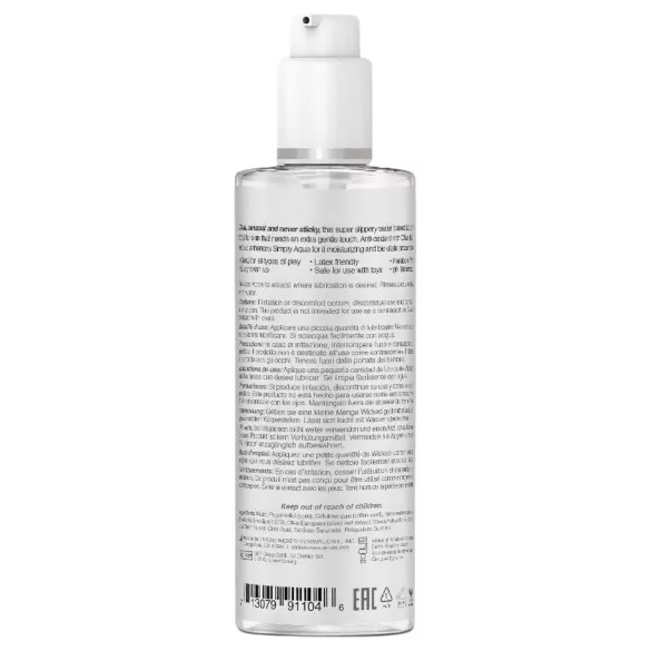 Wicked Simple Aqua - 100% vegansk glidecreme (120 ml)