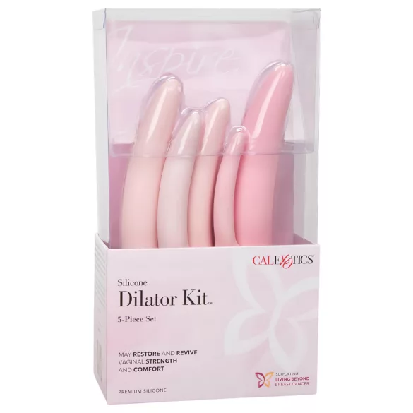 CalExotics Inspire - vaginal dilatorsæt - medicinsk silikone - pink