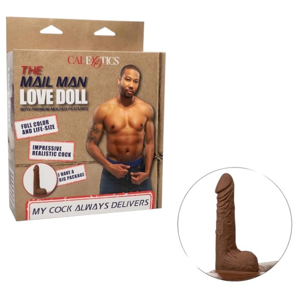 The Mail Man - oppustelig dukke - mand