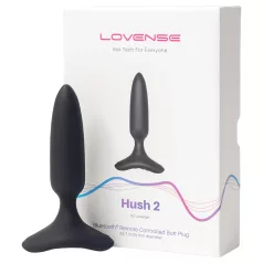   Lovense - analvibrator med fjernbetjening - XS 25mm - opladelig sort