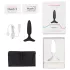LOVENSE Hush 2 XS - lille, genopladelig analvibrator (25 mm) - sort