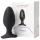 LOVENSE Hush 2 L - lille genopladelig analvibrator (57 mm) - sort