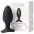 LOVENSE Hush 2 L - lille genopladelig analvibrator (57 mm) - sort