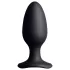 LOVENSE Hush 2 L - lille genopladelig analvibrator (57 mm) - sort