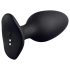 LOVENSE Hush 2 L - genopladelig lille anal vibrator (57mm) - sort