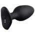 LOVENSE Hush 2 L - lille genopladelig analvibrator (57 mm) - sort