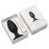 LOVENSE Hush 2 L - genopladelig lille anal vibrator (57mm) - sort