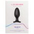 LOVENSE Hush 2 L - genopladelig lille anal vibrator (57mm) - sort