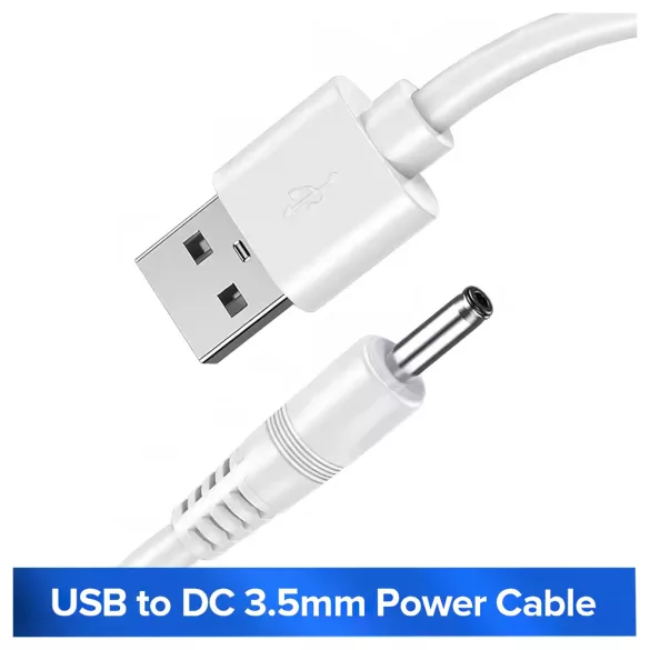 LELO - opladerkabel - USB 5V - hvid