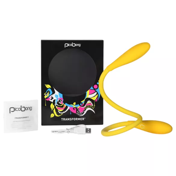 Picobong Transformer - vandtæt unisex vibrator (gul)