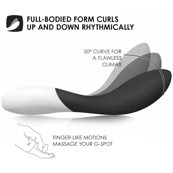 LELO Mona Wave - G-punkt vibrator - vandtæt - sort