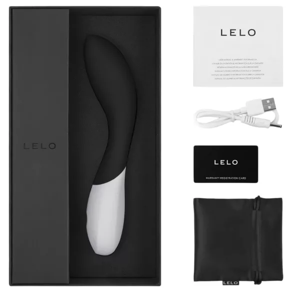 LELO Mona Wave - G-punkt vibrator - vandtæt - sort