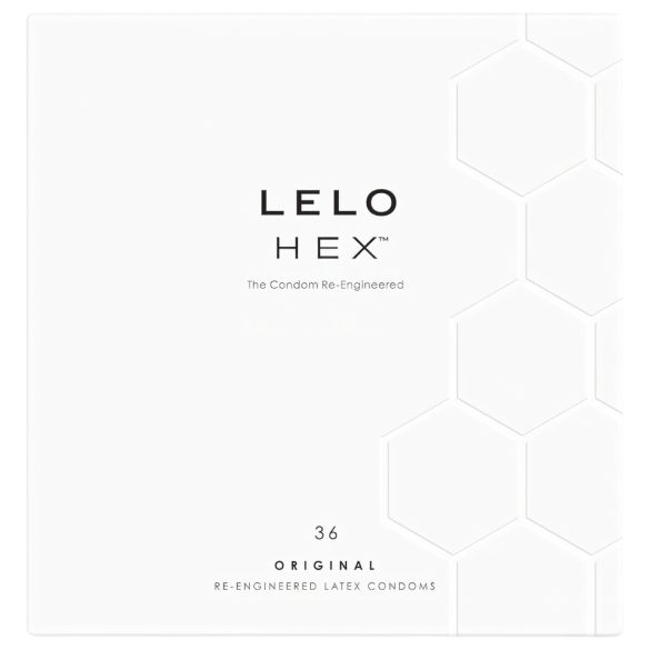 LELO Hex Original - kondom - ultra tynd - latex - 36 stk