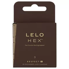 LELO Hex Respect XL - kondom - ekstra stor - 3 stk