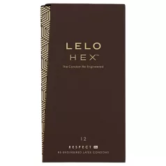 LELO Hex Respect XL - kondom - ekstra stor - 12 stk