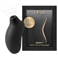 LELO Sona - klitorisvibrator med lydvibrationer - sort