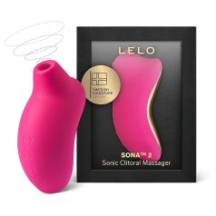 LELO - klitorisvibrator med lydbølger - kirsebærrød