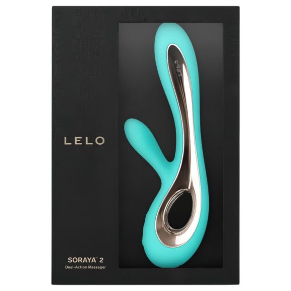 LELO Soraya 2 - klitorisarm vibrator - vandtæt - turkis
