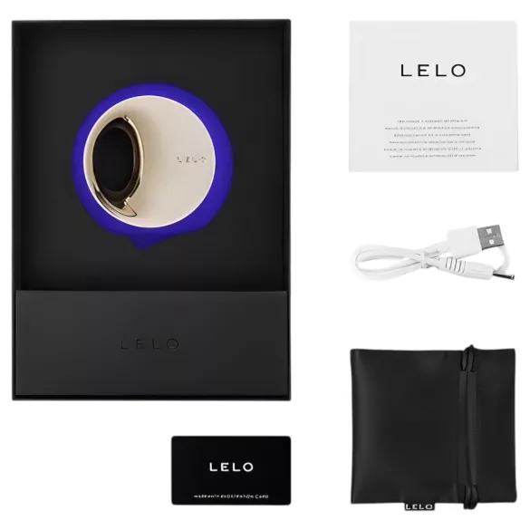 LELO Ora 3 - oralsex-simulator og klitorisvibrator (blå)