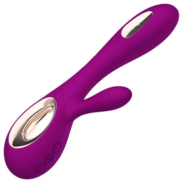 LELO Soraya Wave - rabbit vibrator - bølgende bevægelse - genopladelig - lilla